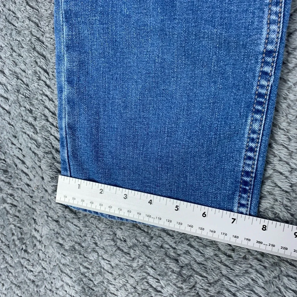Hollister Slim Straight Epic Flex Jeans Men 33x30 (Fits 34x29) Blue Stretch Fade